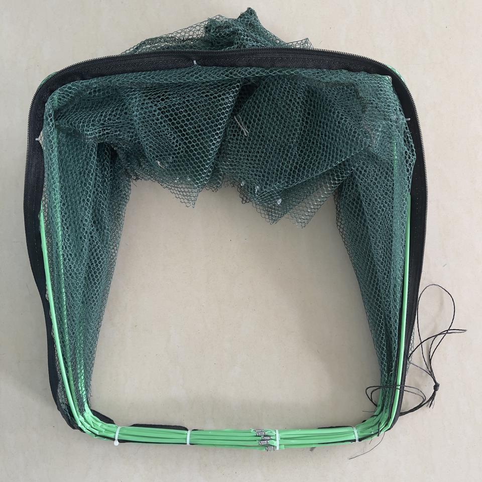 Foldable Reinforced Shrimp & Crab Trap — 8-Sided Umbrella Cage (Auto Open, Portable)