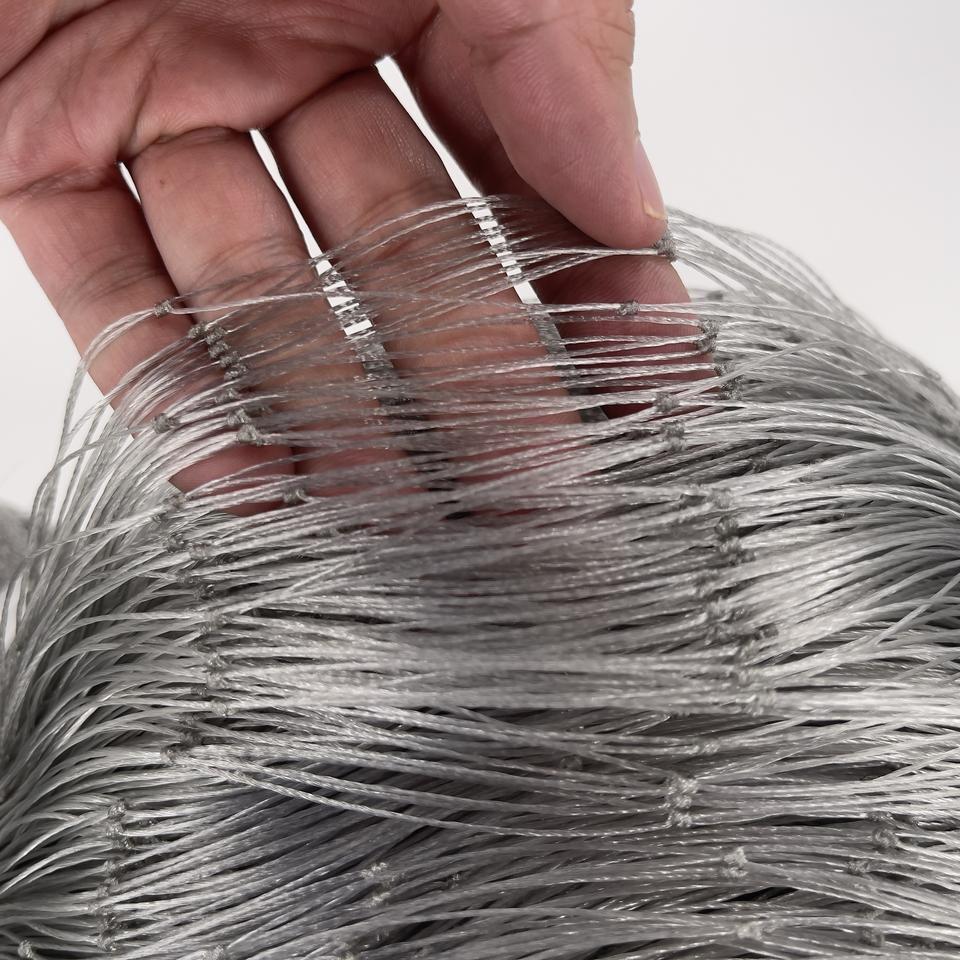 Multi-Monofilament Gillnet — PA6 Double Knot, 0.20mm × 12-Ply, Customizable Mesh (3/8" – 9")