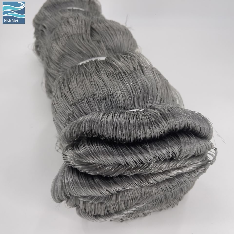 Multi-Monofilament Gillnet — PA6 Double Knot, 0.20mm × 12-Ply, Customizable Mesh (3/8" – 9")