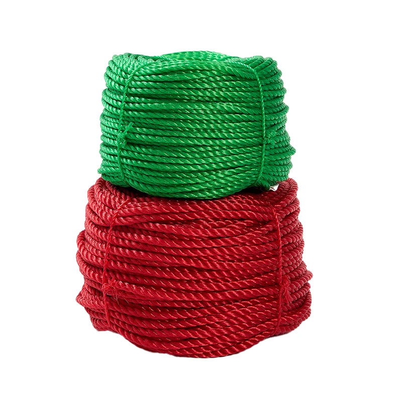 Industrial UV-Resistant 3-Strand Twisted PE Rope — Heavy-Duty Polyethylene Twine